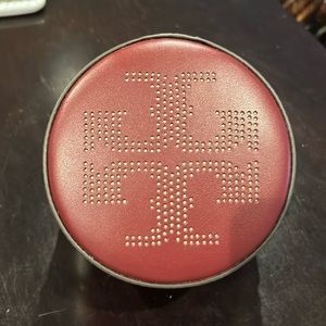 Tory Burch round perforated travel case